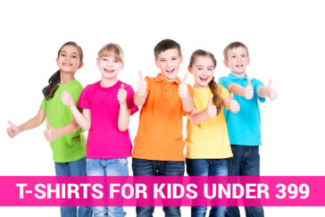 T-shirts for kids under 399: The best choices for boys and girls
