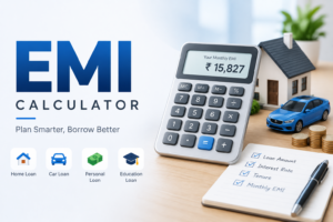 EMI Calculator – Calculate Monthly Loan EMI Online