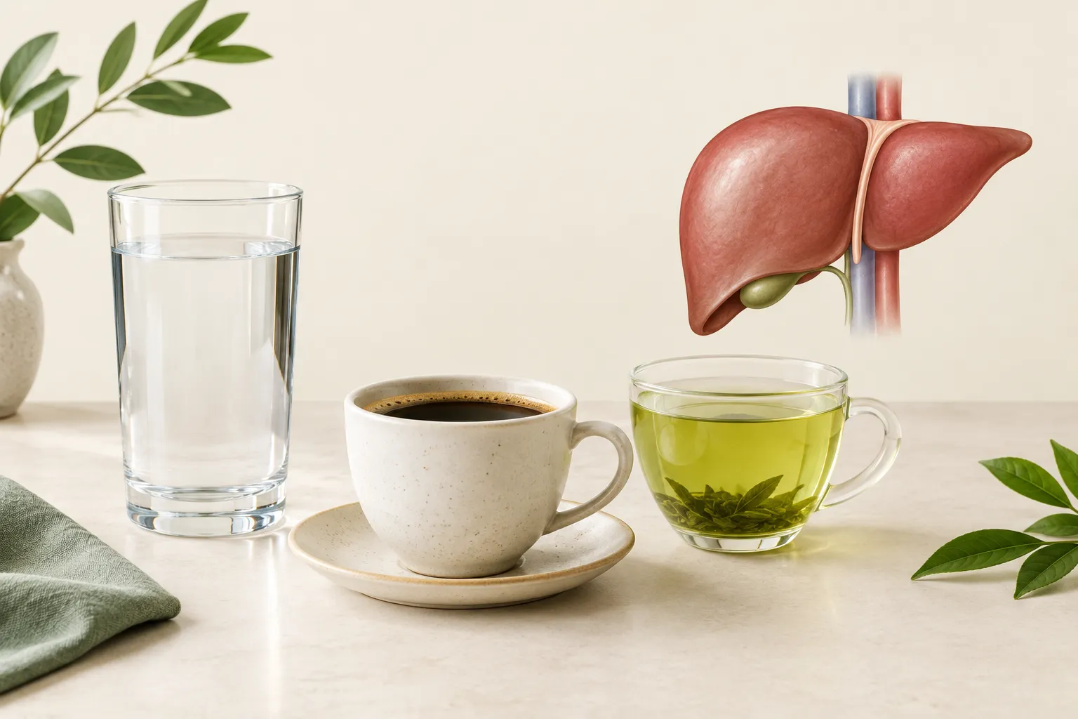 Natural Drinks to Reduce Liver Fat: What Does the Evidence Say?